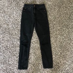 ASOS black skinny jeans